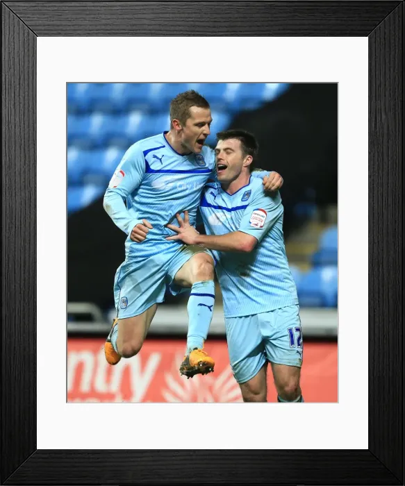 Framed Print : Johnstones Paint Trophy - Northern Section - Semi Final - Coventry City v Preston North End - Ricoh Arena Framed Print : Johnstones Paint Trophy - Northern Section - Semi Final - Coventry City v Preston North End - Ricoh Arena