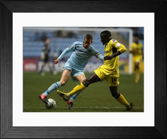 Framed Print : npower Football League One - Coventry City v Tranmere Rovers - Ricoh Arena