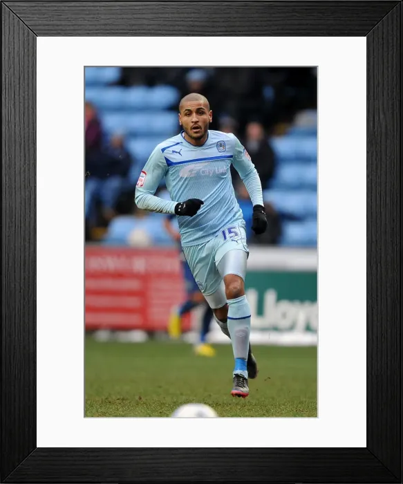 Framed Print : Leon Clarke's Stunning Goal: Coventry City vs Oldham in Npower League One at Ricoh Arena (19-01-2013) Framed Print : Leon Clarke's Stunning Goal: Coventry City vs Oldham in Npower League One at Ricoh Arena (19-01-2013)