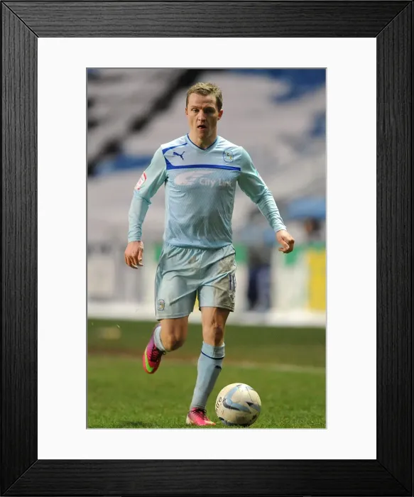 Framed Print : Gary McSheffrey in Action: Coventry City vs Oldham, League One (January 19, 2013) Framed Print : Gary McSheffrey in Action: Coventry City vs Oldham, League One (January 19, 2013)