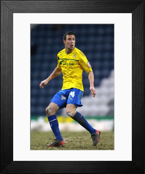 Framed Print : Wood vs. Wood: Intense Rivalry in Npower Football League One Clash at Deepdale (January 26, 2013) - Coventry City's Richard Wood Faces Off Against Preston North End Framed Print : Wood vs. Wood: Intense Rivalry in Npower Football League One Clash at Deepdale (January 26, 2013) - Coventry City's Richard Wood Faces Off Against Preston North End