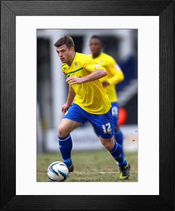 Framed Print : Npower Football League One Clash: Preston North End vs Coventry City at Deepdale (January 26, 2013)