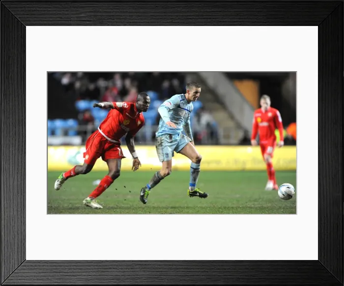 Framed Print : Carl Baker vs Abdul Osman: A Showdown in the Johnstones Paint Trophy Northern Final Framed Print : Carl Baker vs Abdul Osman: A Showdown in the Johnstones Paint Trophy Northern Final