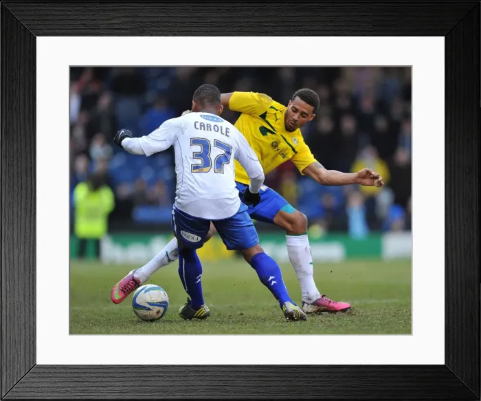 Framed Print : Cyrus Christie vs Sebastien Carole: Intense Tackle in Coventry City vs Bury Npower League One Clash (16-02-2013) Framed Print : Cyrus Christie vs Sebastien Carole: Intense Tackle in Coventry City vs Bury Npower League One Clash (16-02-2013)