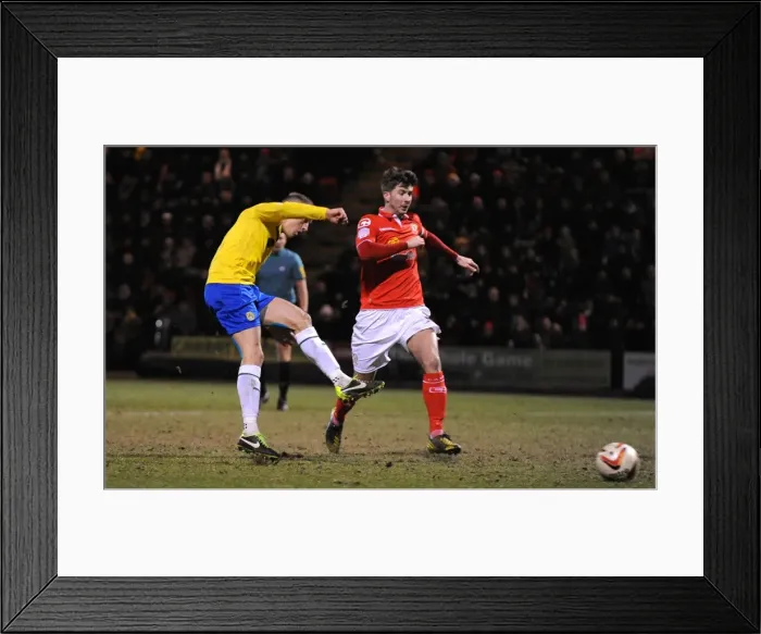 Framed Print : Carl Baker's Heart-Stopping Shot: Coventry City's Thrilling Pursuit of Johnstone's Paint Trophy at Crewe Alexandra (February 2013) Framed Print : Carl Baker's Heart-Stopping Shot: Coventry City's Thrilling Pursuit of Johnstone's Paint Trophy at Crewe Alexandra (February 2013)