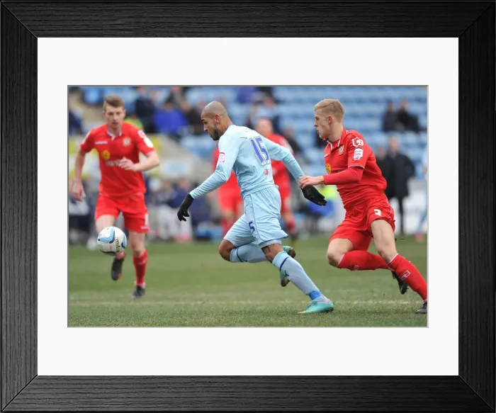 Framed Print : Leon Clarke Nets First Goal for Coventry City Against Crewe Alexandra at Ricoh Arena (Npower League One, 23-02-2013) Framed Print : Leon Clarke Nets First Goal for Coventry City Against Crewe Alexandra at Ricoh Arena (Npower League One, 23-02-2013)