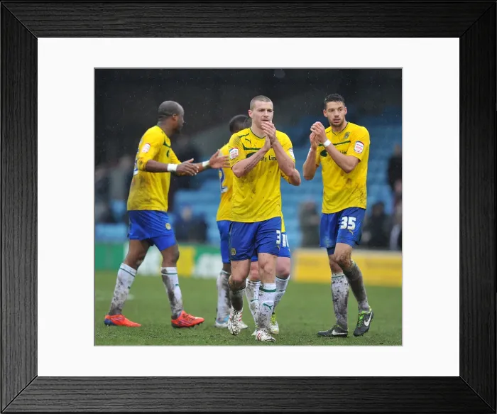 Framed Print : Coventry City FC Celebrates Promotion to Football League One: Unforgettable Moment at Scunthorpe United's Glanford Park (09-03-2013)