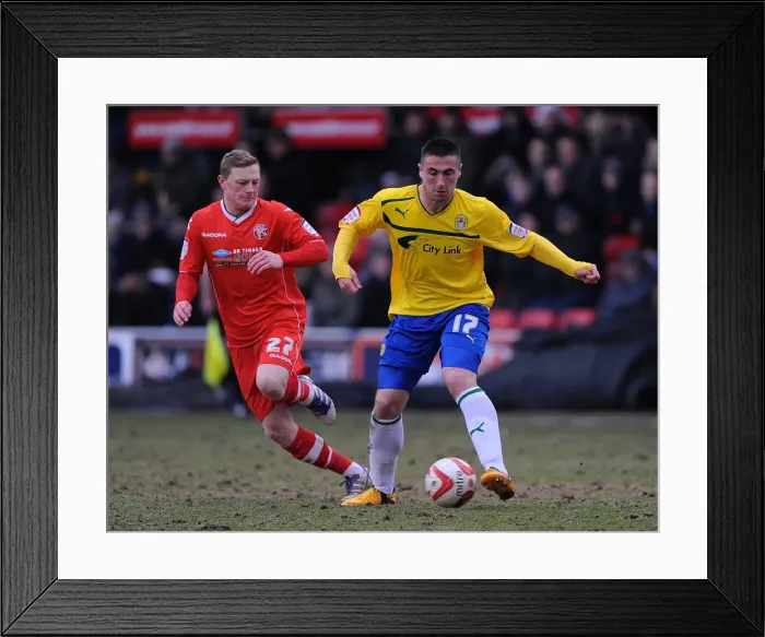 Framed Print : Battle for the Ball: Walsall vs Coventry City, Npower Football League One, Banks Stadium Framed Print : Battle for the Ball: Walsall vs Coventry City, Npower Football League One, Banks Stadium