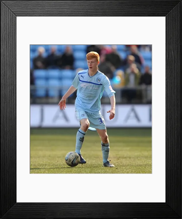 Framed Print : Ryan Haynes Makes Debut: Coventry City vs. Brentford in npower League One at Ricoh Arena Framed Print : Ryan Haynes Makes Debut: Coventry City vs. Brentford in npower League One at Ricoh Arena