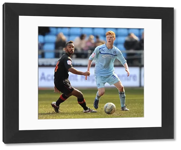 Battle for the Ball: Logan vs Haynes in Coventry City vs Brentford Clash (Npower League One, April 6, 2013)