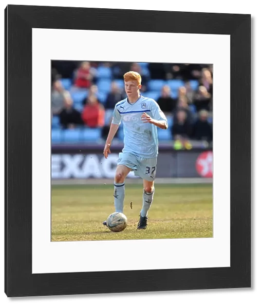 Coventry City vs Brentford: Ryan Haynes in Action during Npower League One Match at Ricoh Arena
