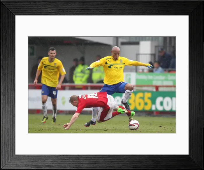 Framed Print : npower Football League One - Crawley Town v Coventry City - Broadfield Stadium Framed Print : npower Football League One - Crawley Town v Coventry City - Broadfield Stadium