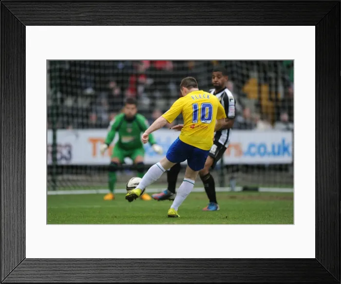 Framed Print : John Fleck Scores First Goal: Coventry City's Triumph at Notts County in Npower League One (April 27, 2013) Framed Print : John Fleck Scores First Goal: Coventry City's Triumph at Notts County in Npower League One (April 27, 2013)