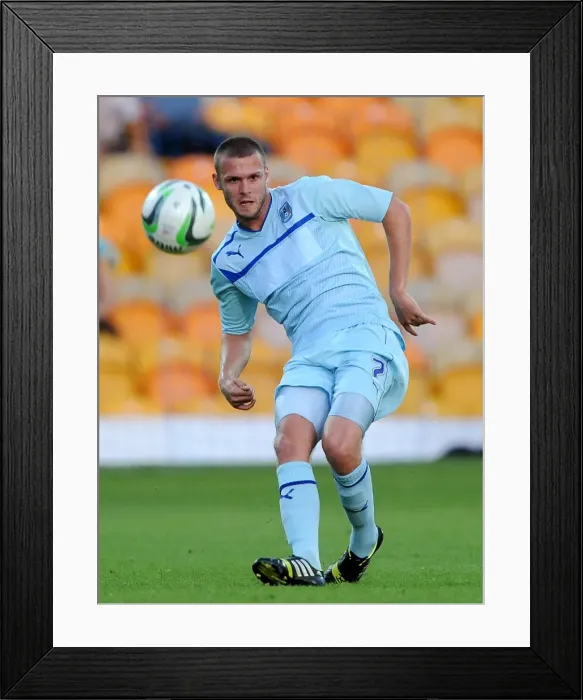 Framed Print : Friendly Encounter: Billy Daniels for Coventry City vs Mansfield Town at Field Mill (July 26, 2013) Framed Print : Friendly Encounter: Billy Daniels for Coventry City vs Mansfield Town at Field Mill (July 26, 2013)