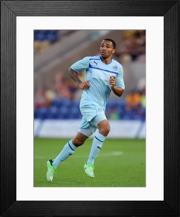 Framed Print : Callum Wilson's Standout Performance: Coventry City vs Mansfield Town (July 26, 2013) Framed Print : Callum Wilson's Standout Performance: Coventry City vs Mansfield Town (July 26, 2013)