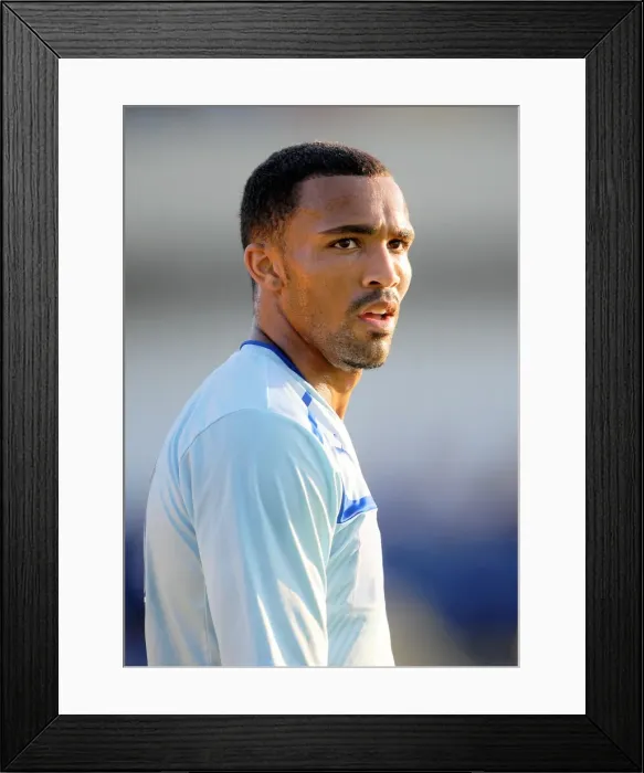 Framed Print : Callum Wilson Shines: Coventry City's Victory at Mansfield Town's Field Mill (26-07-2013)