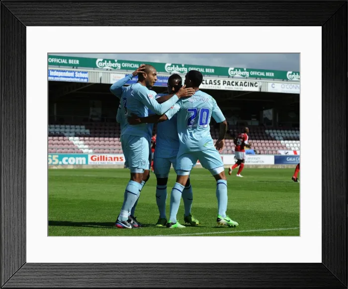 Framed Print : Sky Bet League One - Coventry City v Bristol City - Sixfields Stadium Framed Print : Sky Bet League One - Coventry City v Bristol City - Sixfields Stadium