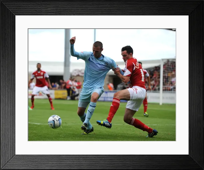 Framed Print : Battle for the Ball: Coventry City vs Bristol City - Sky Bet League One