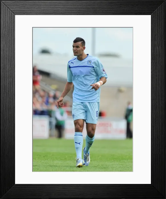 Framed Print : Conor Thomas vs. Bristol City: Intense Face-Off at Coventry City's Sixfields Stadium (Sky Bet League One, August 11, 2013) Framed Print : Conor Thomas vs. Bristol City: Intense Face-Off at Coventry City's Sixfields Stadium (Sky Bet League One, August 11, 2013)