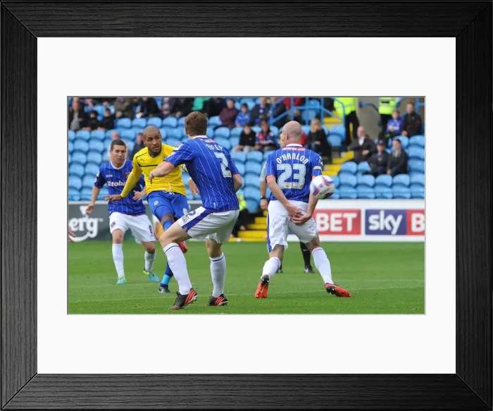 Framed Print : Sky Bet Football League One - Carlisle United v Coventry City - Brunton Park Framed Print : Sky Bet Football League One - Carlisle United v Coventry City - Brunton Park