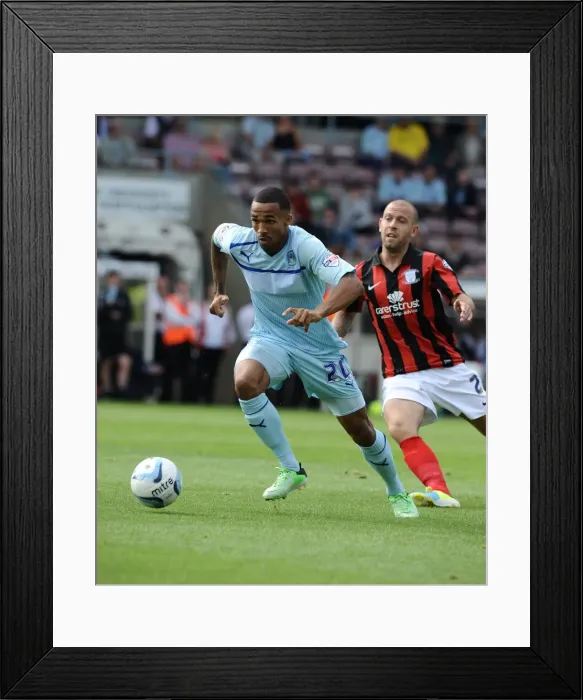 Framed Print : Battle for the Ball: Coventry City vs. Preston North End in Sky Bet Championship - Wilson vs. Keane Framed Print : Battle for the Ball: Coventry City vs. Preston North End in Sky Bet Championship - Wilson vs. Keane