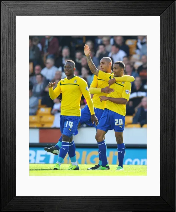 Framed Print : Callum Wilson Scores First Goal for Coventry City in Port Vale Victory (Sky Bet League One) Framed Print : Callum Wilson Scores First Goal for Coventry City in Port Vale Victory (Sky Bet League One)
