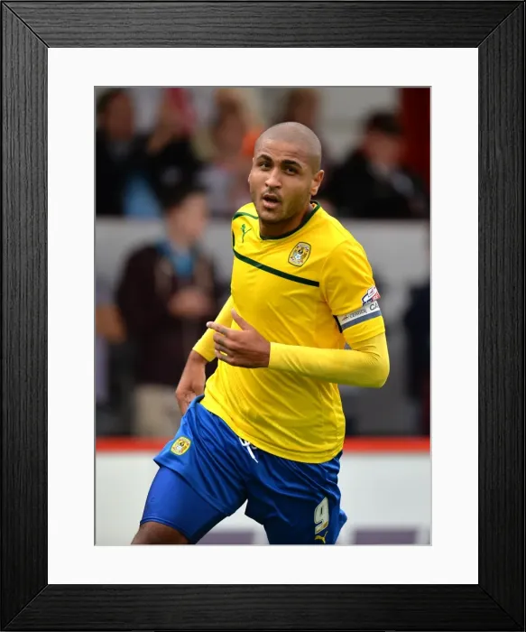 Framed Print : Leon Clarke's Game-Winning Goal: Coventry City's Triumph at Stevenage's Lamex Stadium (Sky Bet League One, 2013) Framed Print : Leon Clarke's Game-Winning Goal: Coventry City's Triumph at Stevenage's Lamex Stadium (Sky Bet League One, 2013)