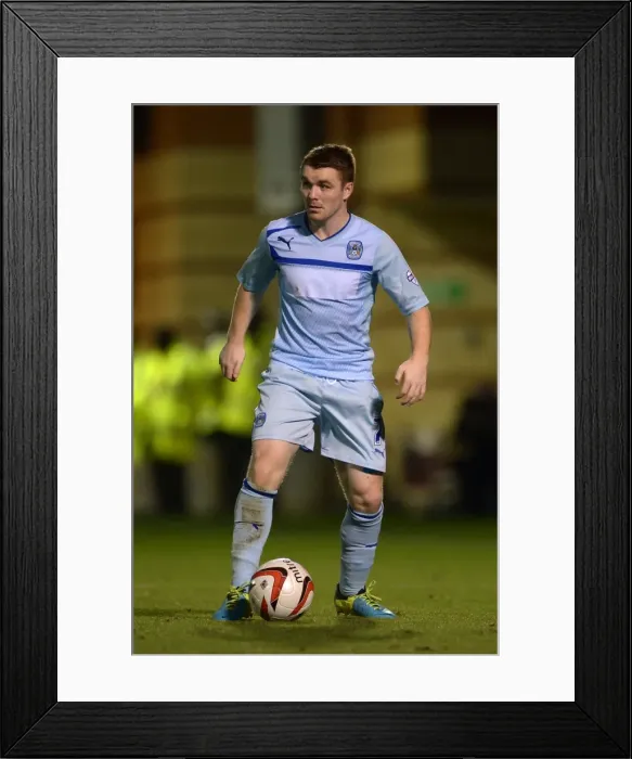 Framed Print : John Fleck Leads Coventry City in Johnstones Paint Trophy Showdown against Leyton Orient (October 8, 2013) Framed Print : John Fleck Leads Coventry City in Johnstones Paint Trophy Showdown against Leyton Orient (October 8, 2013)