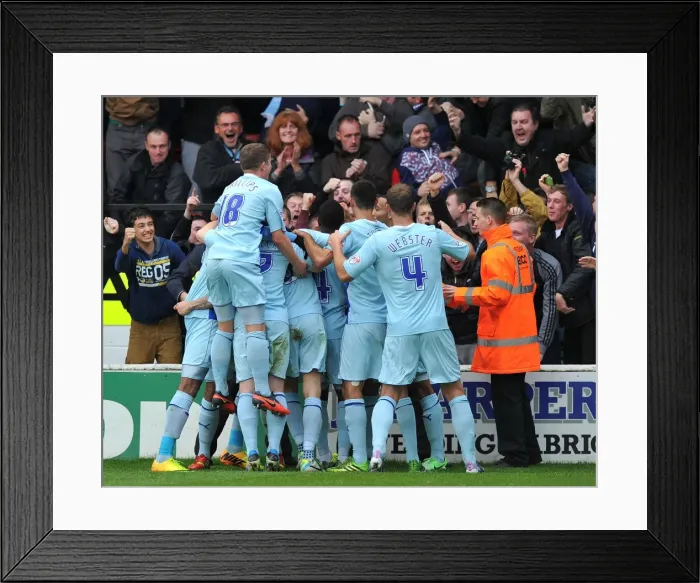 Framed Print : Sky Bet League One - Walsall v Coventry City - Banks Stadium