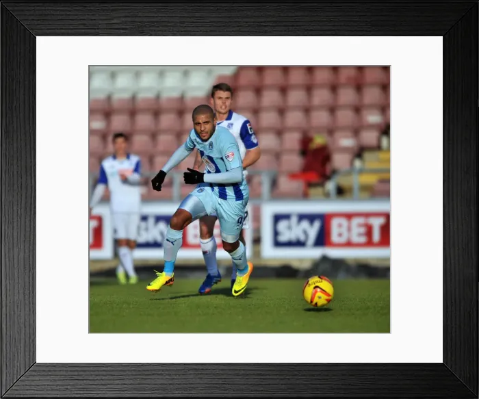 Framed Print : Soccer - Sky Bet League One - Coventry City v Tranmere Rovers - Sixfields Stadium Framed Print : Soccer - Sky Bet League One - Coventry City v Tranmere Rovers - Sixfields Stadium