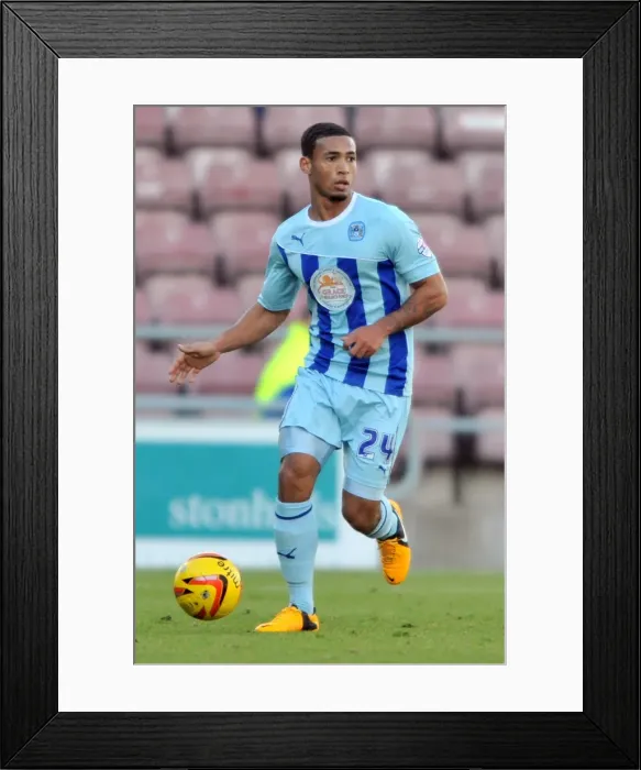 Framed Print : Jordan Clarke in Action: Coventry City vs. Tranmere Rovers, Sky Bet League One (November 23, 2013) Framed Print : Jordan Clarke in Action: Coventry City vs. Tranmere Rovers, Sky Bet League One (November 23, 2013)