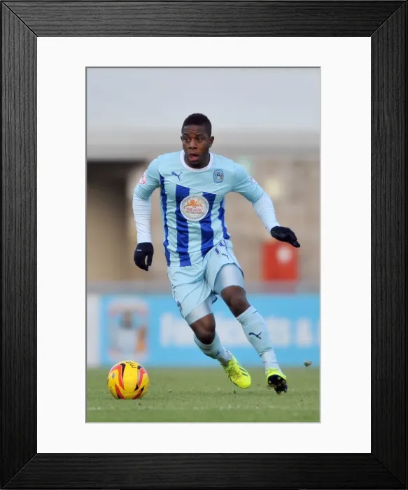Framed Print : Franck Moussa in Action: Coventry City vs. Tranmere Rovers, Sky Bet League One (November 23, 2013) Framed Print : Franck Moussa in Action: Coventry City vs. Tranmere Rovers, Sky Bet League One (November 23, 2013)
