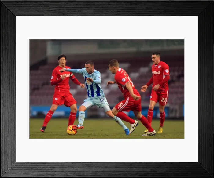 Framed Print : Sky Bet League One - Coventry City v Crawley Town - Sixfields Stadium Framed Print : Sky Bet League One - Coventry City v Crawley Town - Sixfields Stadium
