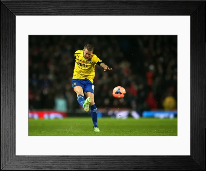 Framed Print : Carl Baker vs Arsenal: Coventry City's Battle at Emirates Stadium in FA Cup Round 4 Framed Print : Carl Baker vs Arsenal: Coventry City's Battle at Emirates Stadium in FA Cup Round 4