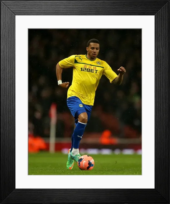 Framed Print : Coventry City's Cyrus Christie at Emirates Stadium: FA Cup Fourth Round Showdown Against Arsenal Framed Print : Coventry City's Cyrus Christie at Emirates Stadium: FA Cup Fourth Round Showdown Against Arsenal