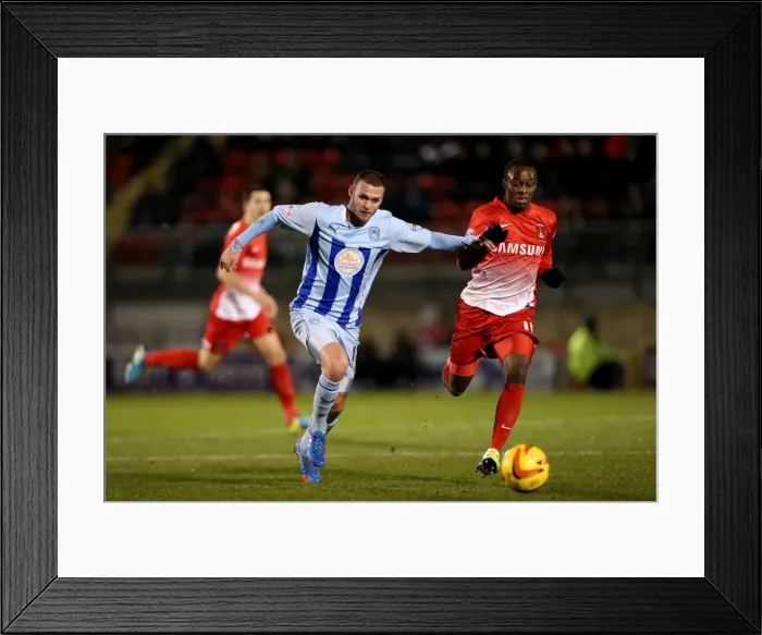 Framed Print : Competing for Supremacy: A Battle Between Odubajo and Daniels in Sky Bet League One Framed Print : Competing for Supremacy: A Battle Between Odubajo and Daniels in Sky Bet League One