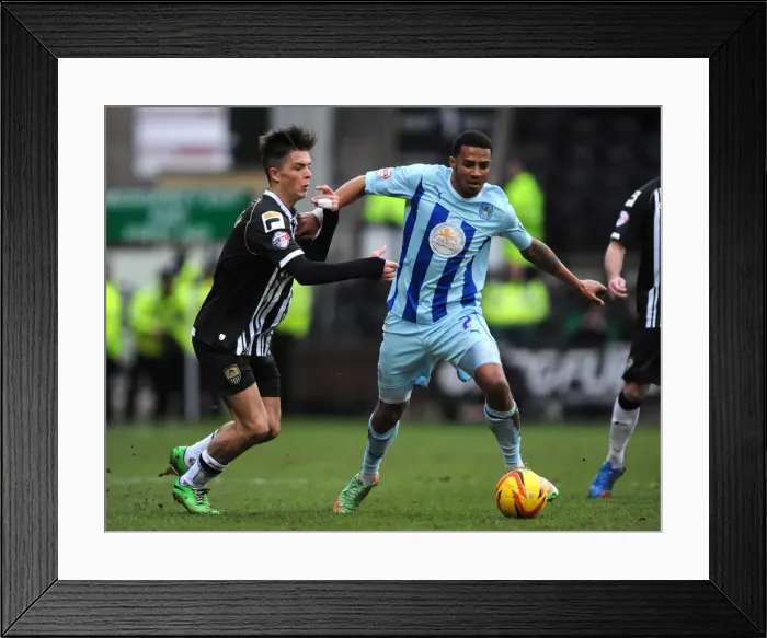Framed Print : Sky Bet League One - Notts County v Coventry City - The Valley Framed Print : Sky Bet League One - Notts County v Coventry City - The Valley