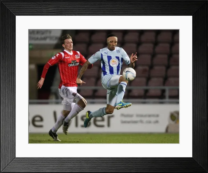 Framed Print : Callum Wilson Scores Dramatic Goal Against Walsall at Coventry City's Sixfields Stadium (Sky Bet League One, 05-03-2014) Framed Print : Callum Wilson Scores Dramatic Goal Against Walsall at Coventry City's Sixfields Stadium (Sky Bet League One, 05-03-2014)