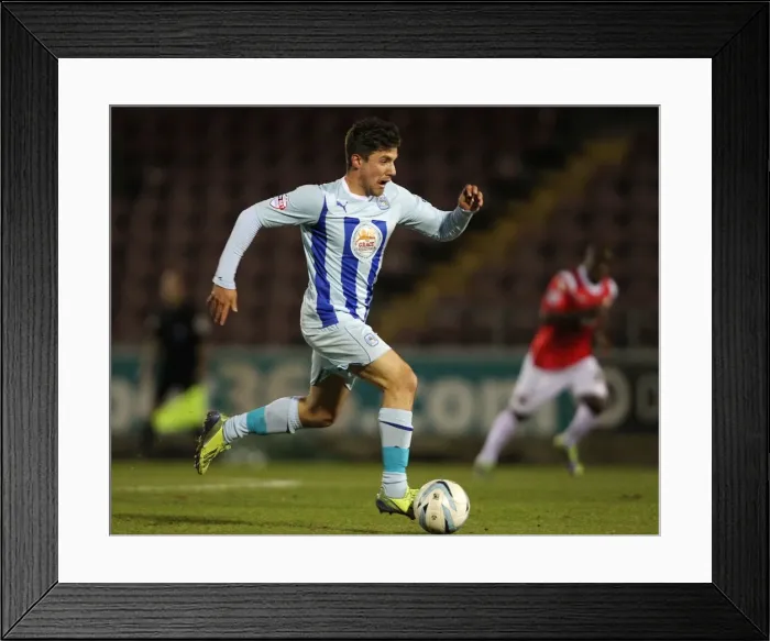 Framed Print : Coventry City vs Walsall: Michael Petrasso's Action-Packed Performance at Sixfields Stadium (Sky Bet League One, 05-03-2014) Framed Print : Coventry City vs Walsall: Michael Petrasso's Action-Packed Performance at Sixfields Stadium (Sky Bet League One, 05-03-2014)
