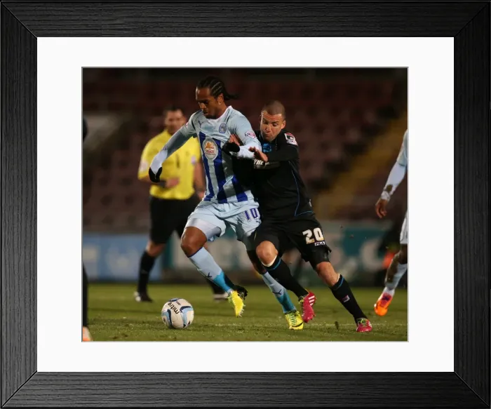 Framed Print : Sky Bet League One - Coventry City v Stevenage - Sixfields Stadium Framed Print : Sky Bet League One - Coventry City v Stevenage - Sixfields Stadium