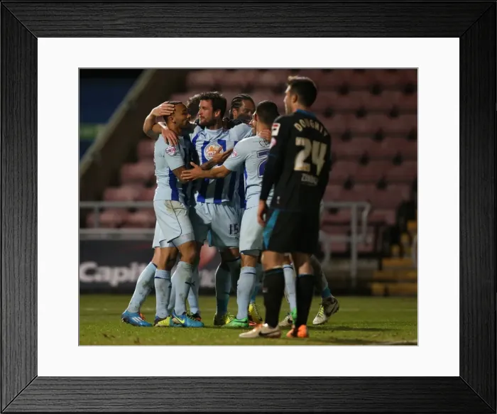 Framed Print : Dan Seaborne's Solo Goal Secures Coventry City Victory Over Stevenage (Sky Bet League One, 2014) Framed Print : Dan Seaborne's Solo Goal Secures Coventry City Victory Over Stevenage (Sky Bet League One, 2014)
