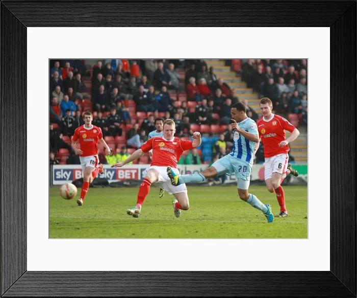 Framed Print : Callum Wilson's Winning Goal: Coventry City's Triumph over Crewe Alexandra in Sky Bet League One