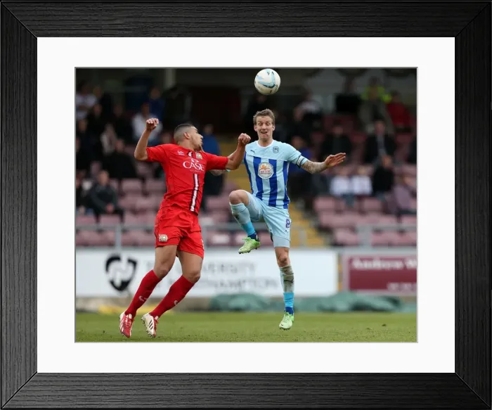 Framed Print : Sky Bet League One - Coventry City v Milton Keynes Dons - Sixfields Stadium Framed Print : Sky Bet League One - Coventry City v Milton Keynes Dons - Sixfields Stadium