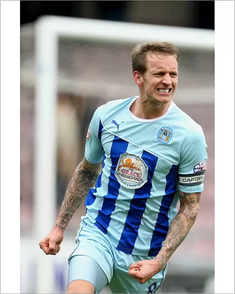 Carl Baker's Goal: Coventry City Claims Victory Over Milton Keynes Dons in Sky Bet League One (05-04-2014)