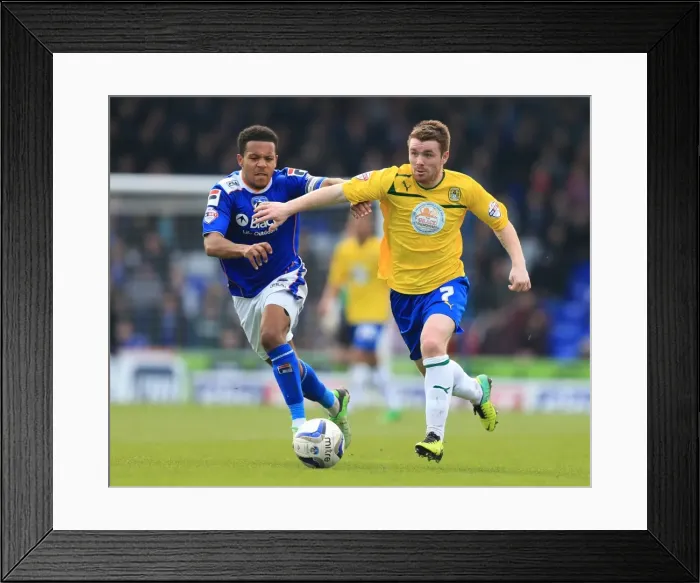 Framed Print : Clash at Boundary Park: A Battle of Midfield Masters - Korey Smith vs. John Fleck (Sky Bet League One: Oldham Athletic vs. Coventry City, 21-04-2014) Framed Print : Clash at Boundary Park: A Battle of Midfield Masters - Korey Smith vs. John Fleck (Sky Bet League One: Oldham Athletic vs. Coventry City, 21-04-2014)