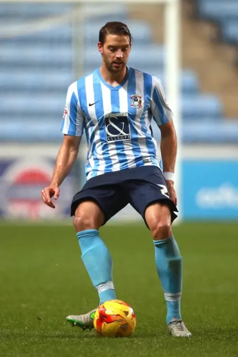 Framed Print : Aaron Martin in Action: Coventry City vs Barnsley, Sky Bet League One at Ricoh Arena Framed Print : Aaron Martin in Action: Coventry City vs Barnsley, Sky Bet League One at Ricoh Arena