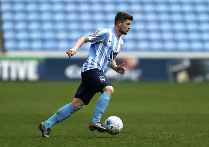 Framed Print : Aaron Phillips in Action: Coventry City vs Millwall, Sky Bet League One, Ricoh Arena Framed Print : Aaron Phillips in Action: Coventry City vs Millwall, Sky Bet League One, Ricoh Arena
