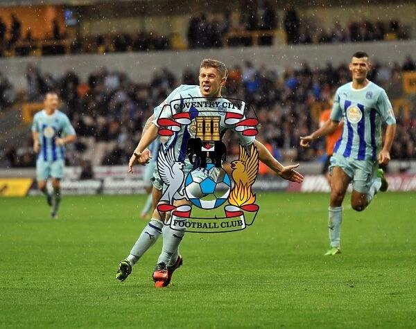 Aaron Phillips's Equalizing Goal Celebration: Coventry City vs. Wolverhampton Wanderers (Sky Bet League 1)