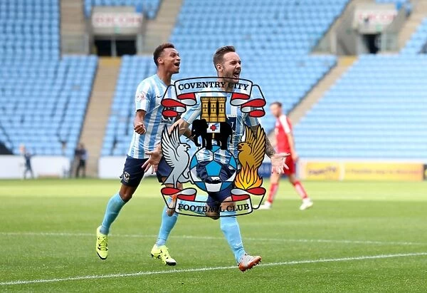Adam Armstrong Scores First Goal for Coventry City in Sky Bet League One against Chesterfield