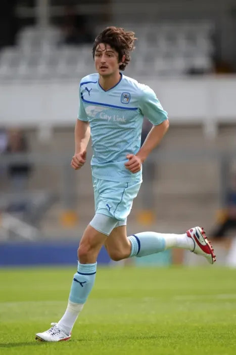 Framed Print : Adam Barton in Action: Coventry City vs. Bristol Rovers - Pre-Season Clash Framed Print : Adam Barton in Action: Coventry City vs. Bristol Rovers - Pre-Season Clash